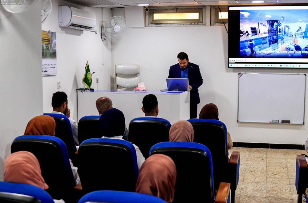 مركز الأمين للأبحاث والتقانات الإحيائية في العتبة العلوية المقدسة يستقبل وفداً من طلبة جامعة القاسم (عليه السلام)   