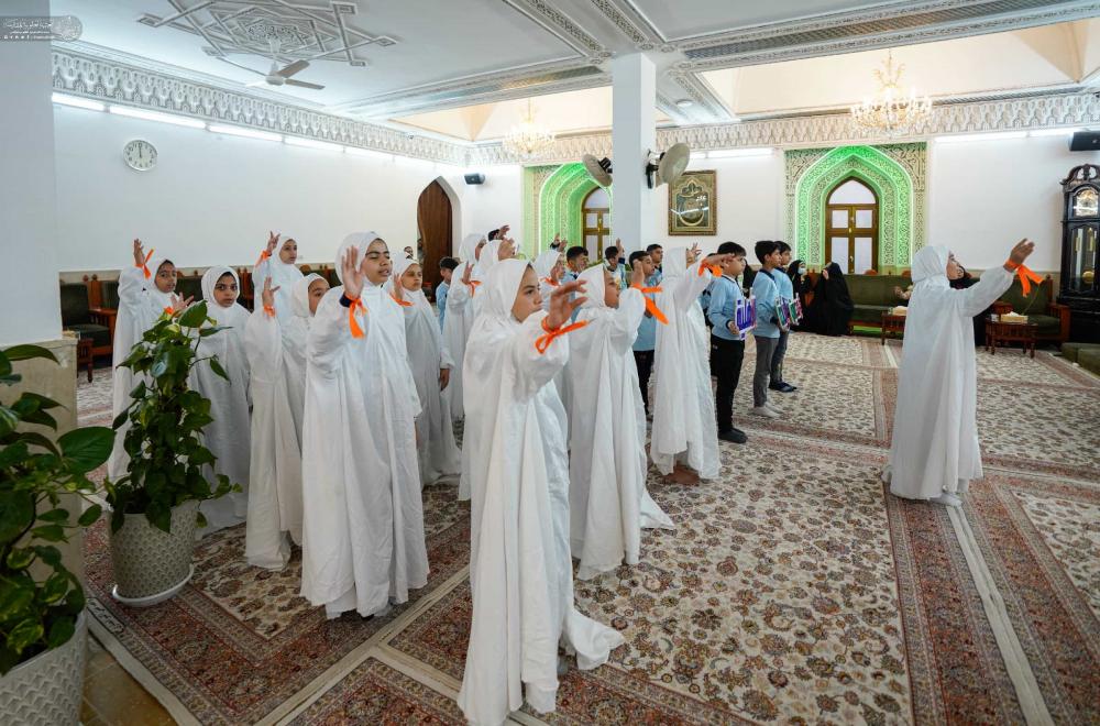 العتبة العلوية المقدسة تستضيف وفداً من أساتذة وطلبة مدرسة الريادة من محافظة بابل