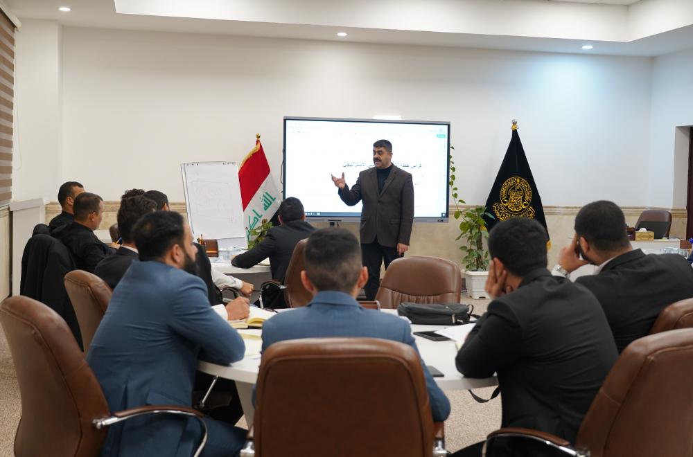 العتبة العلوية المقدسة تُقيم ورشة التخطيط الاستراتيجي الشخصي 