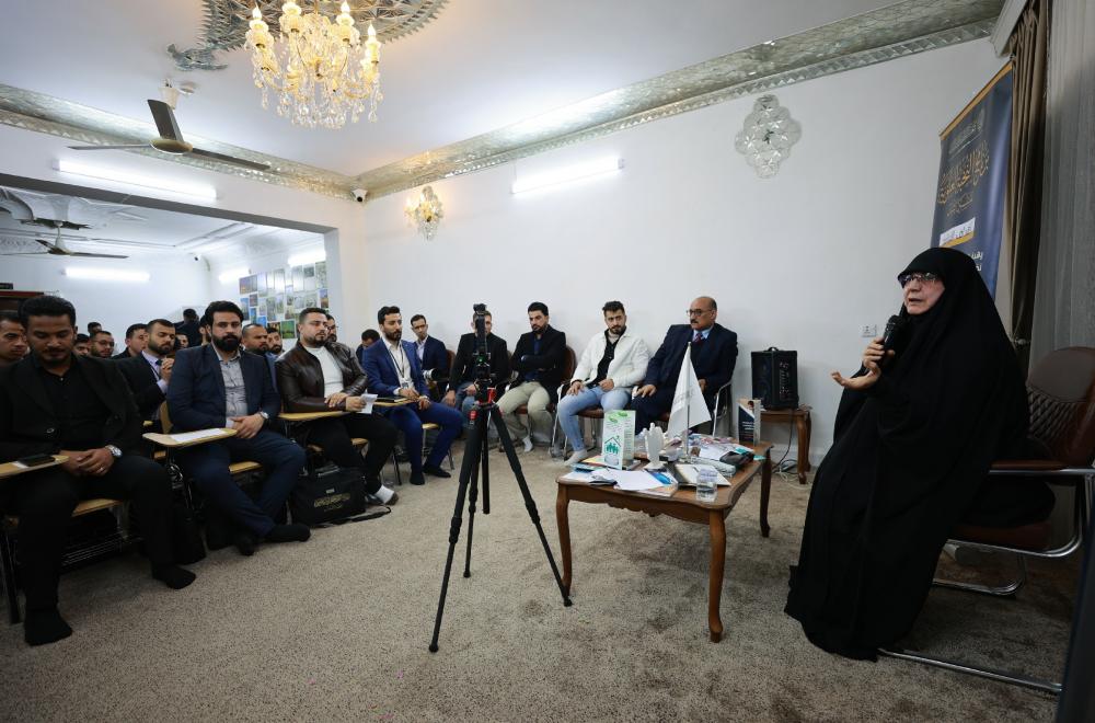 وفد برنامج النخبة العلوية يزور مركز الإرشاد الأُسري في بغداد