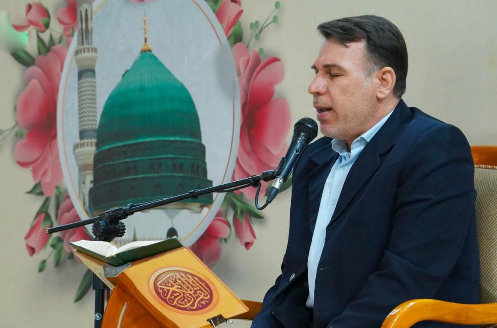 قسم الشؤون الدينية يقيم محفلاً قرآنياً بمناسبة المبعث النبوي الشريف