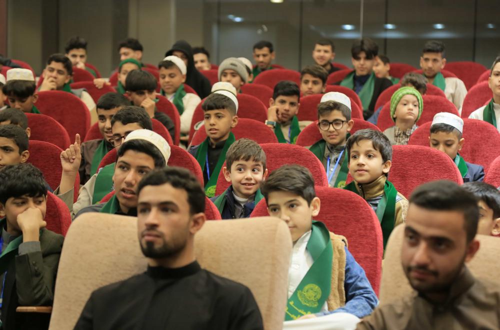 براعم من محافظتي النجف والسماوة في ضيافة العتبة العلوية المقدسة.