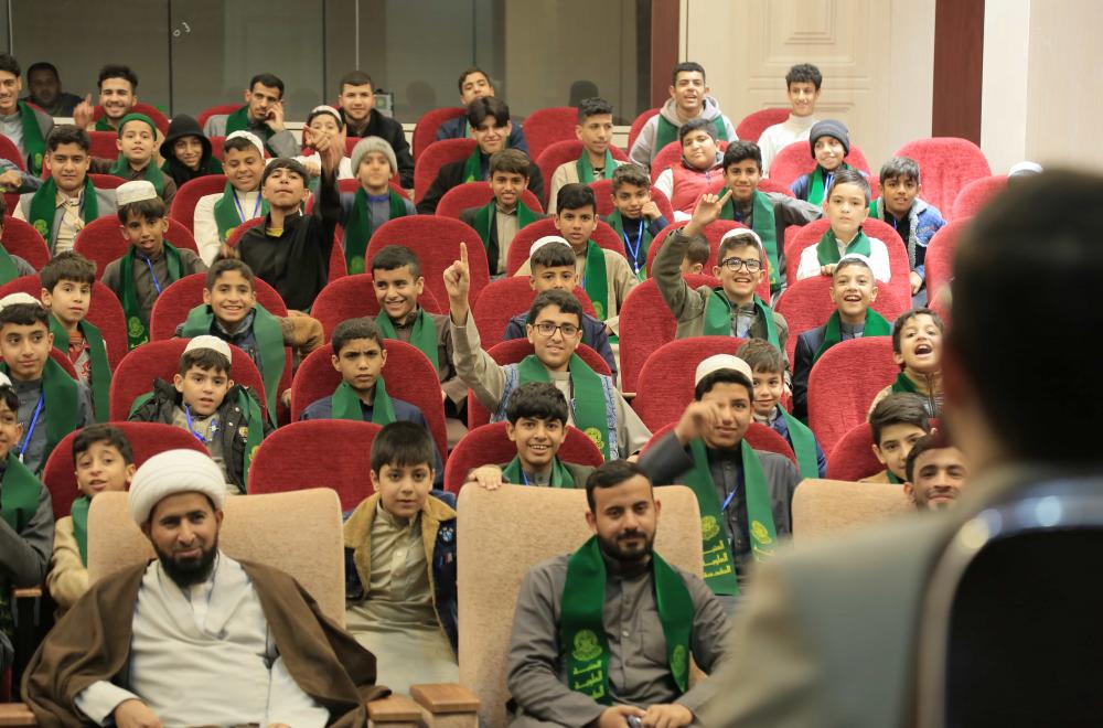 براعم من محافظتي النجف والسماوة في ضيافة العتبة العلوية المقدسة.