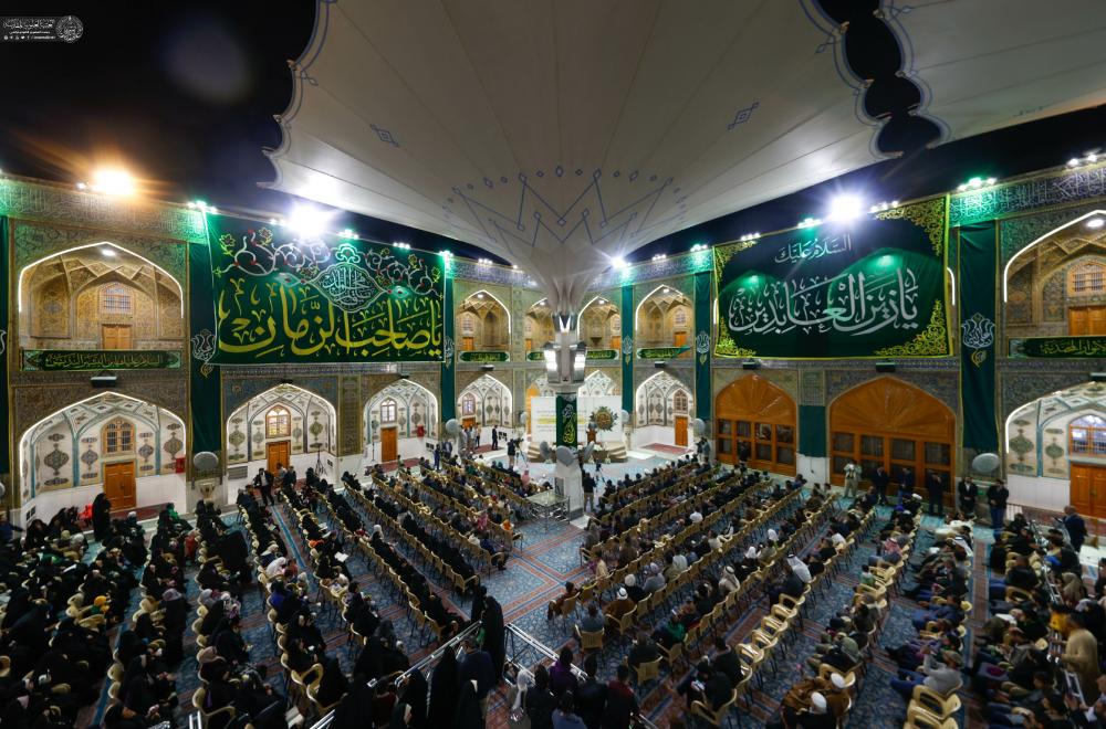 بمشاركة عدد من الشعراء والمنشدين .. العتبة العلوية المقدسة تختتم فعاليات مهرجان (الروح والريحان) بمحفل شعبي 
