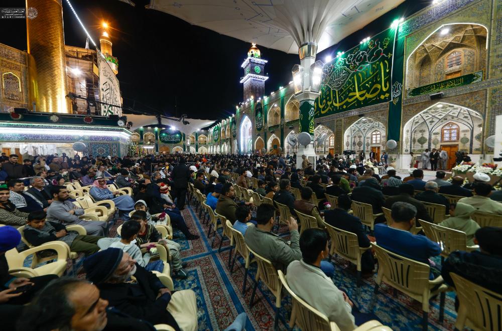 بمشاركة عدد من الشعراء والمنشدين .. العتبة العلوية المقدسة تختتم فعاليات مهرجان (الروح والريحان) بمحفل شعبي 
