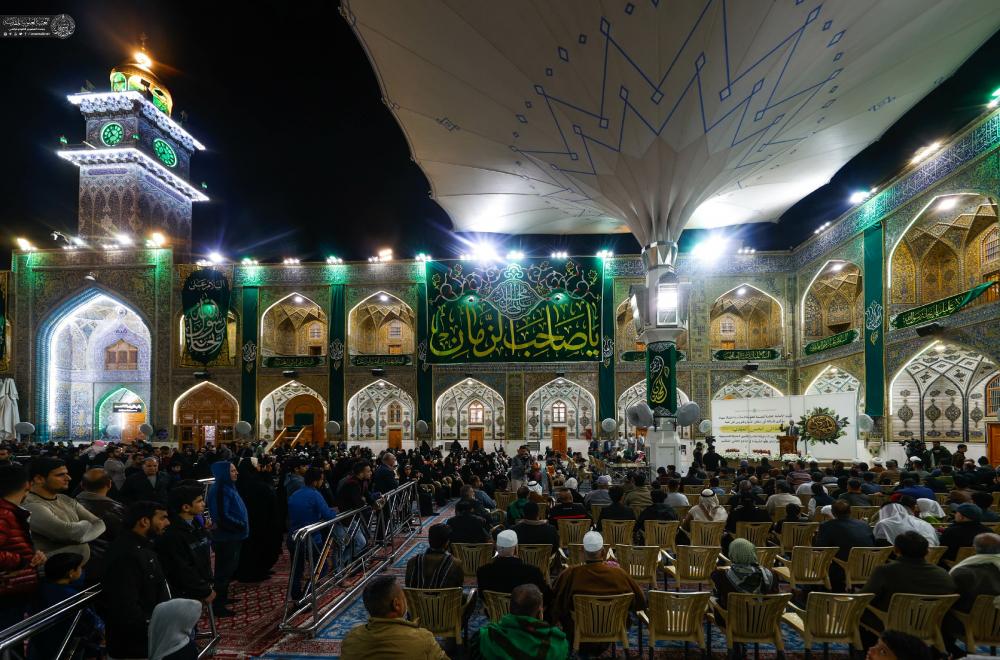 بمشاركة عدد من الشعراء والمنشدين .. العتبة العلوية المقدسة تختتم فعاليات مهرجان (الروح والريحان) بمحفل شعبي 