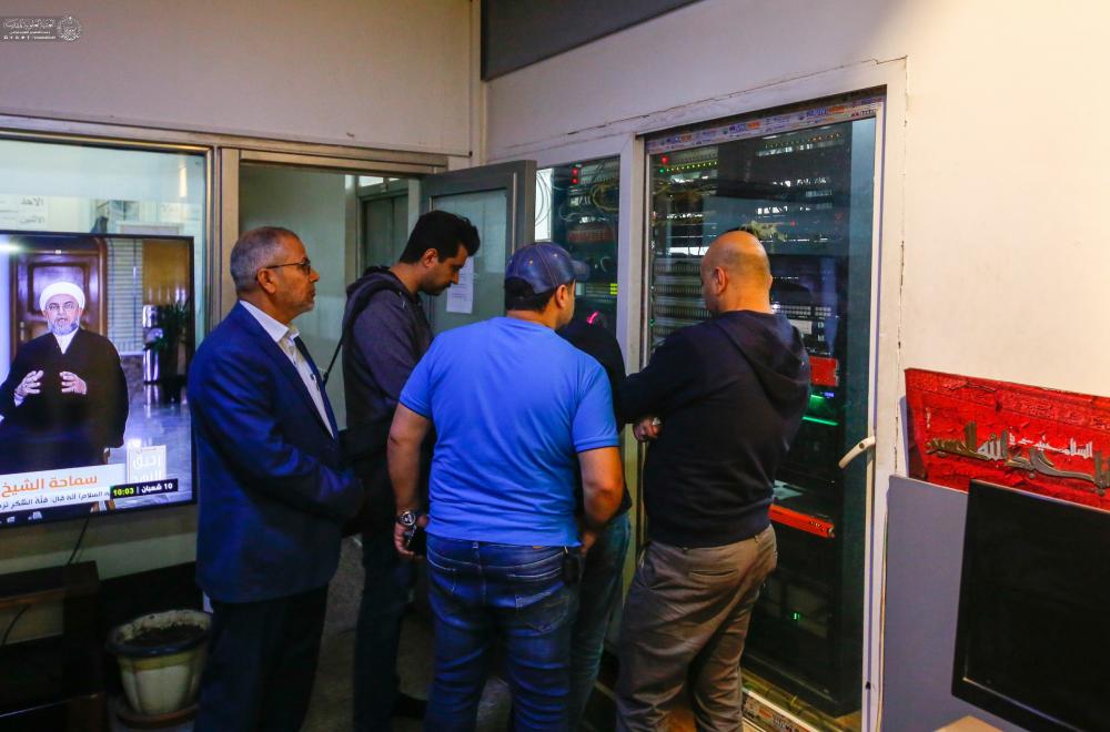 هيأة الإعلام والاتصالات تُشيد بإمكانية فضائية العتبة العلوية  المقدسة في منظومة حماية الأنظمة  