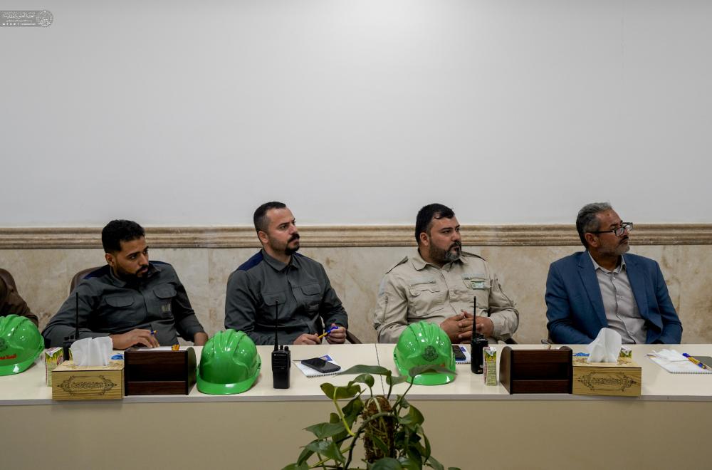 السلامة المهنية في العتبة العلوية المقدسة تقيم دورة تطويرية في مجال السلامة المهنية  