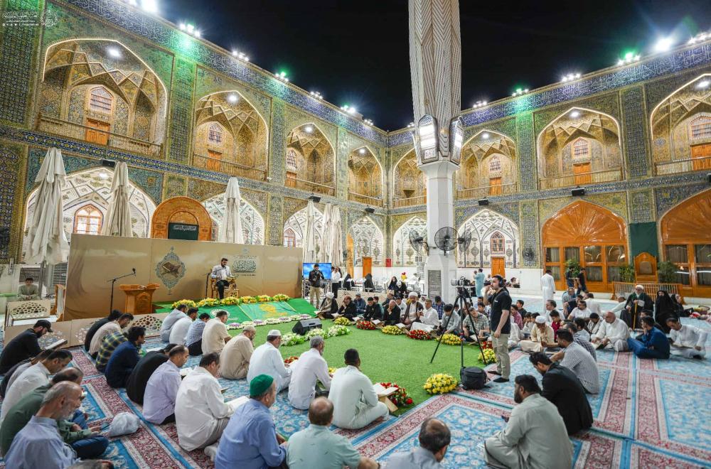 مع قرب حلول ذكرى ولادة الإمام الرضا (ع) .. دار القرآن الكريم تعقد محفلاً قرانيا 