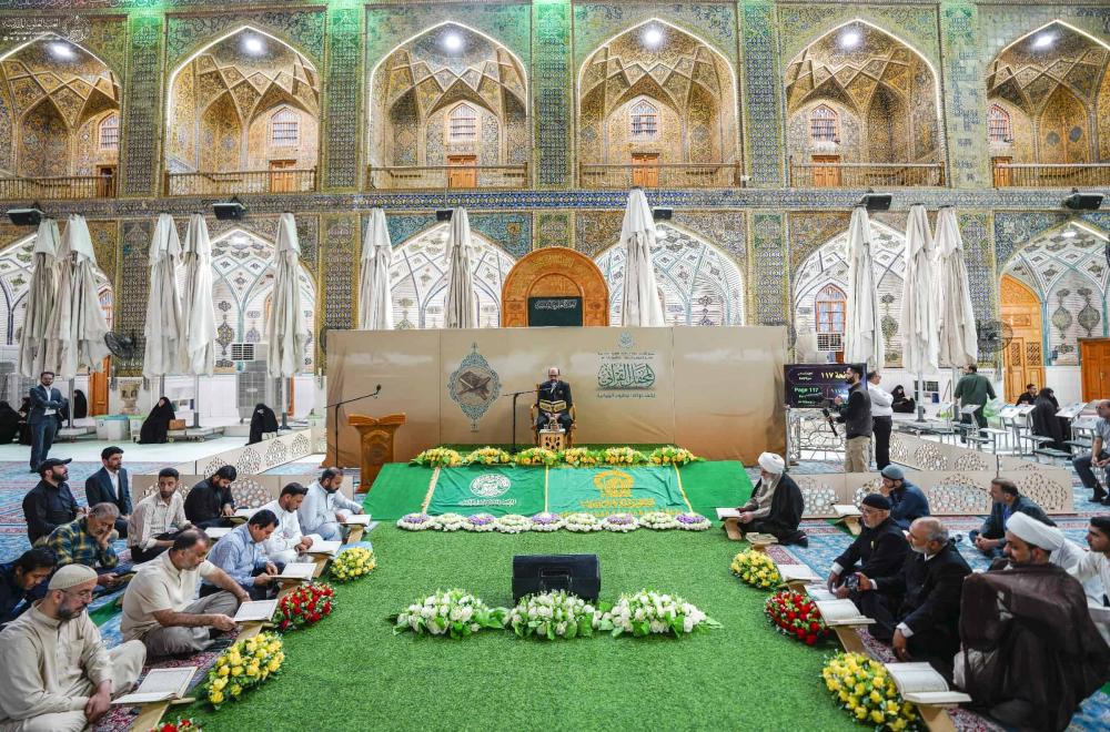 مع قرب حلول ذكرى ولادة الإمام الرضا (ع) .. دار القرآن الكريم تعقد محفلاً قرانيا 