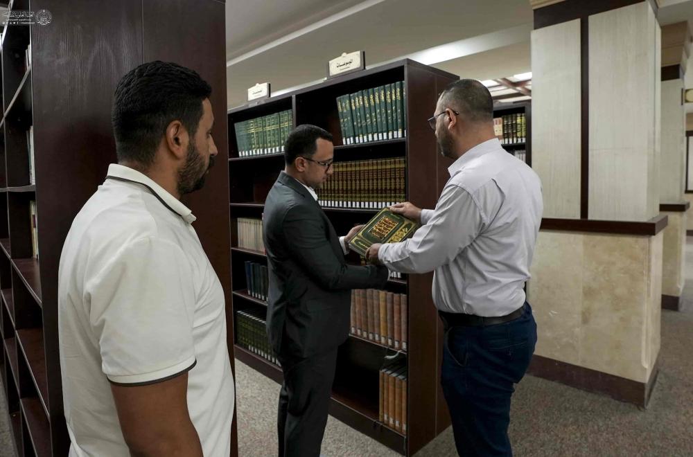 لتطوير الأنظمة في مكتبات العتبات المقدسة .. العتبتان العلوية والعباسية المقدستان تناقشان البرامج والسبل 