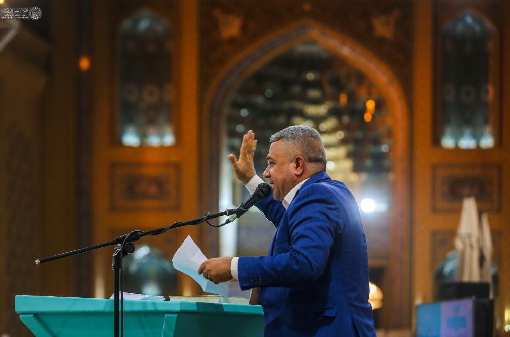 من ضمنِ فعاليات أسبوع الغدير الدوليّ الثالث عشر .. العتبة العلويّة المقدَّسة تفتتح فعاليات المِنصّة العلويّة