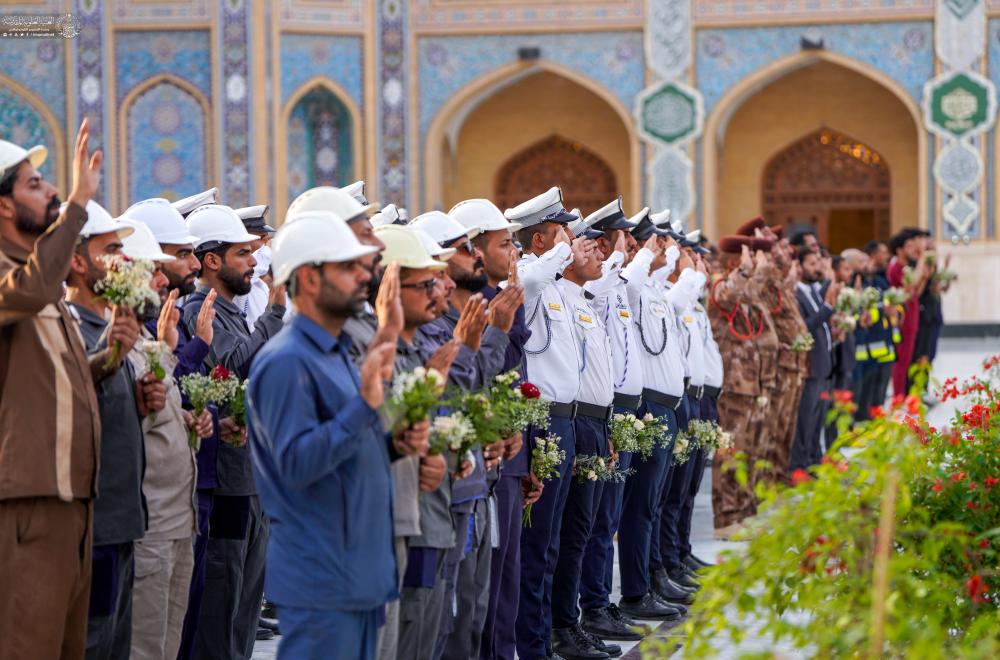 فئات مجتمعية متنوعة في رحاب أمير المؤمنين لتجديد عهد البيعة لأمير المؤمنين (ع) بمناسبة عيد الغدير الأغر 
