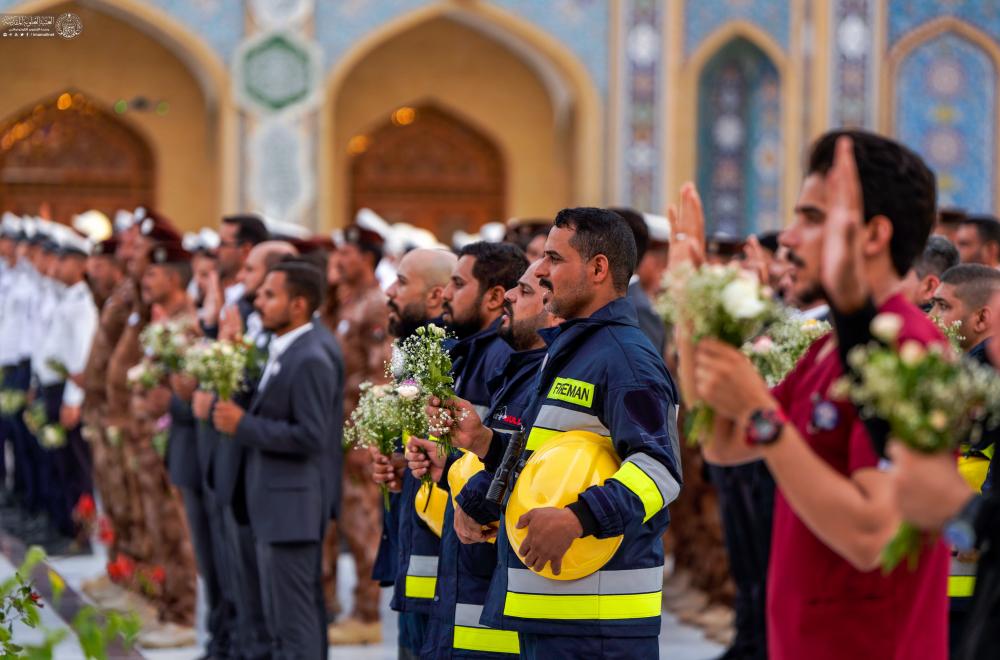 فئات مجتمعية متنوعة في رحاب أمير المؤمنين لتجديد عهد البيعة لأمير المؤمنين (ع) بمناسبة عيد الغدير الأغر 
