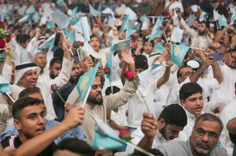 من ضمن فعاليات أسبوع الغدير الدولي الثالث عشر .. العتبة العلوية المقدسة تقيم فعاليات المحفل الشعبي في الصحن العلوي المطهر