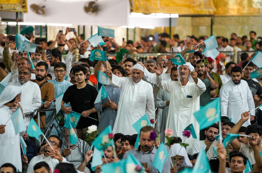 من ضمن فعاليات أسبوع الغدير الدولي الثالث عشر .. العتبة العلوية المقدسة تقيم فعاليات المحفل الشعبي في الصحن العلوي المطهر
