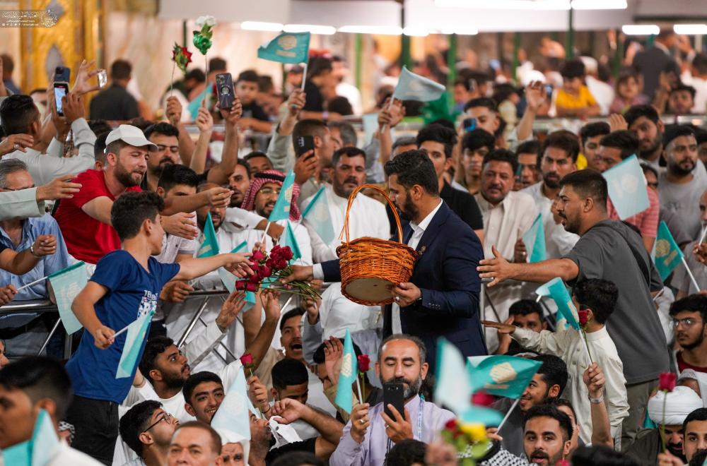من ضمن فعاليات أسبوع الغدير الدولي الثالث عشر .. العتبة العلوية المقدسة تقيم فعاليات المحفل الشعبي في الصحن العلوي المطهر