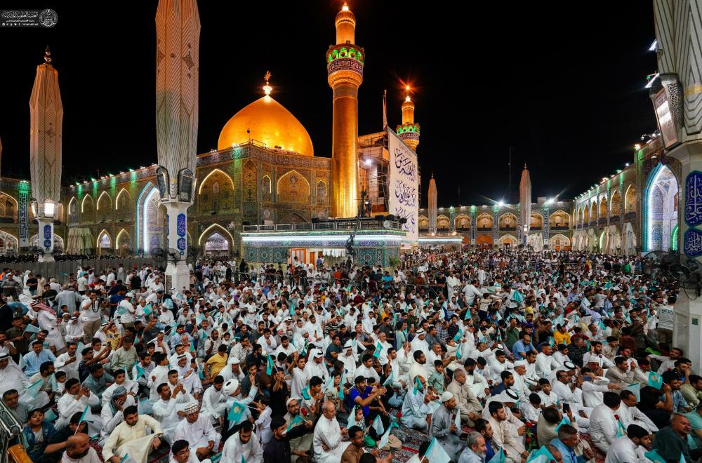 من ضمن فعاليات أسبوع الغدير الدولي الثالث عشر .. العتبة العلوية المقدسة تقيم فعاليات المحفل الشعبي في الصحن العلوي المطهر