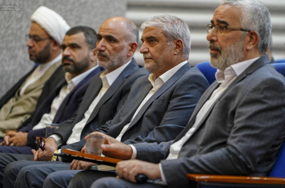 الأمين العامّ للعتبة العلويّة المقدّسة يكرّم رؤساء الأقسام و يُشيد بجهودهم خلال أسبوع الغدير الأغرّ الثالث عشر