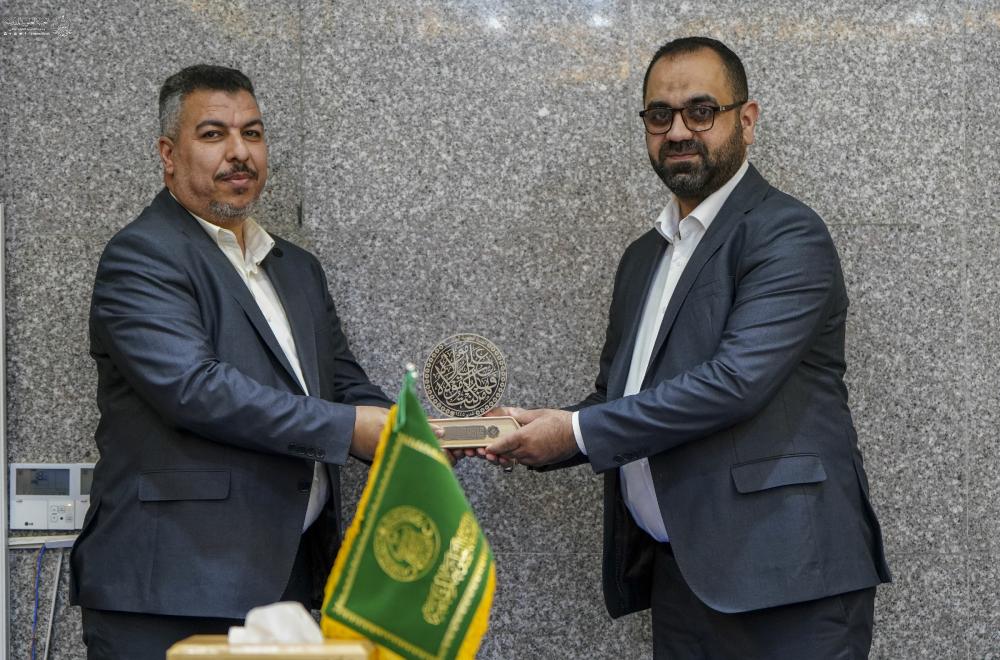 الأمين العامّ للعتبة العلويّة المقدّسة يكرّم رؤساء الأقسام و يُشيد بجهودهم خلال أسبوع الغدير الأغرّ الثالث عشر