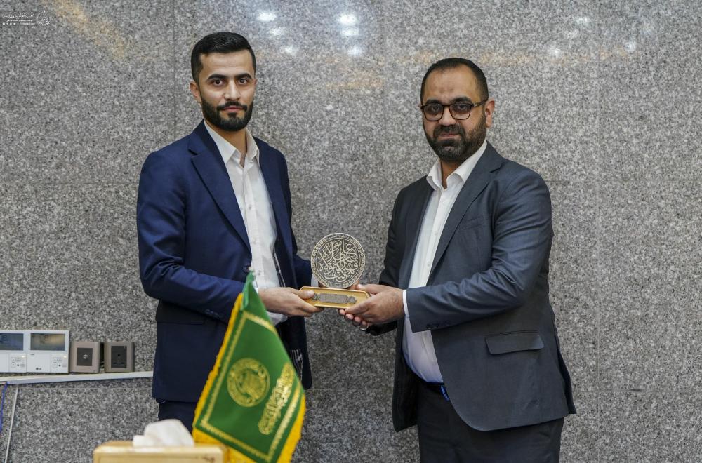 الأمين العامّ للعتبة العلويّة المقدّسة يكرّم رؤساء الأقسام و يُشيد بجهودهم خلال أسبوع الغدير الأغرّ الثالث عشر