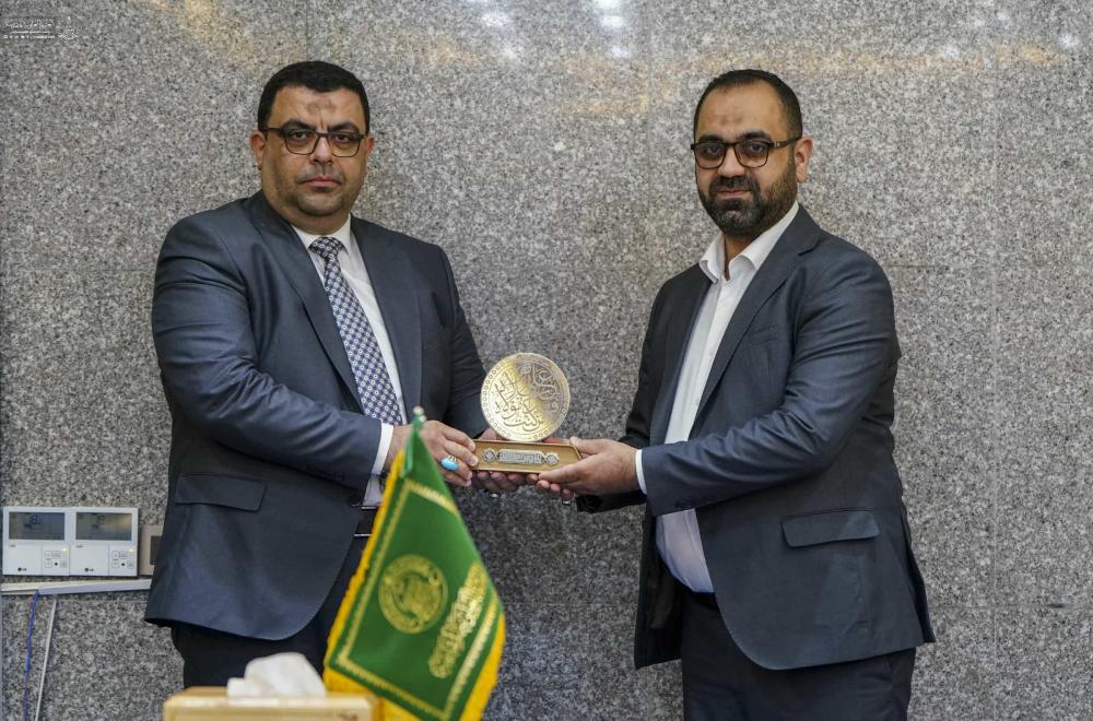 الأمين العامّ للعتبة العلويّة المقدّسة يكرّم رؤساء الأقسام و يُشيد بجهودهم خلال أسبوع الغدير الأغرّ الثالث عشر