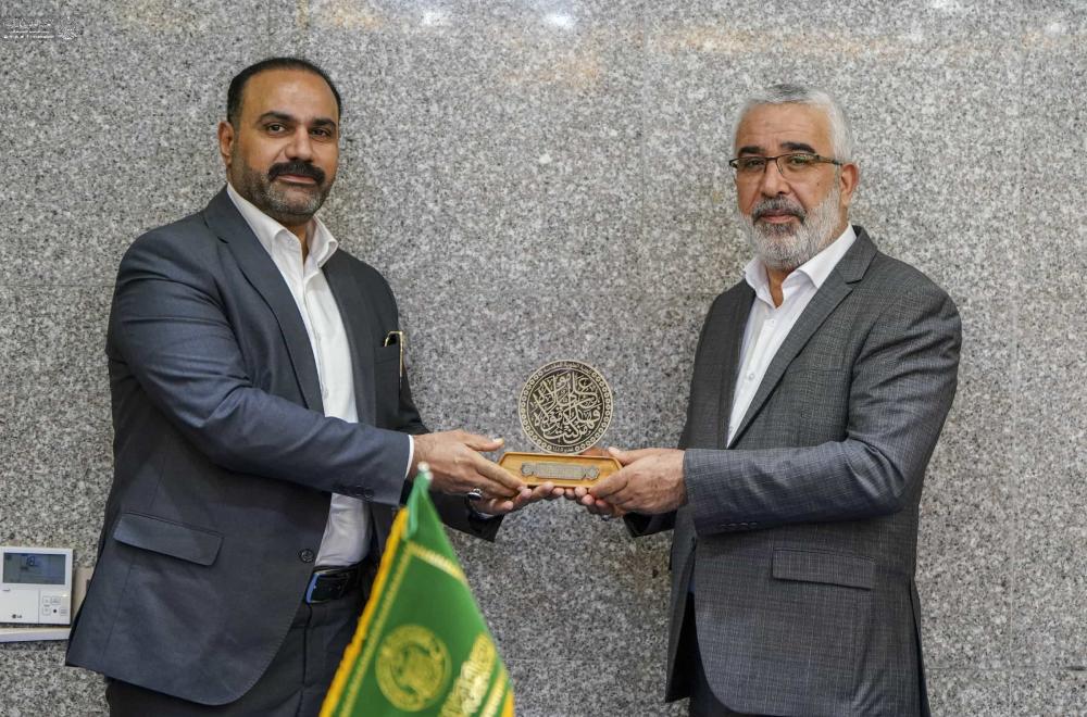 الأمين العامّ للعتبة العلويّة المقدّسة يكرّم رؤساء الأقسام و يُشيد بجهودهم خلال أسبوع الغدير الأغرّ الثالث عشر