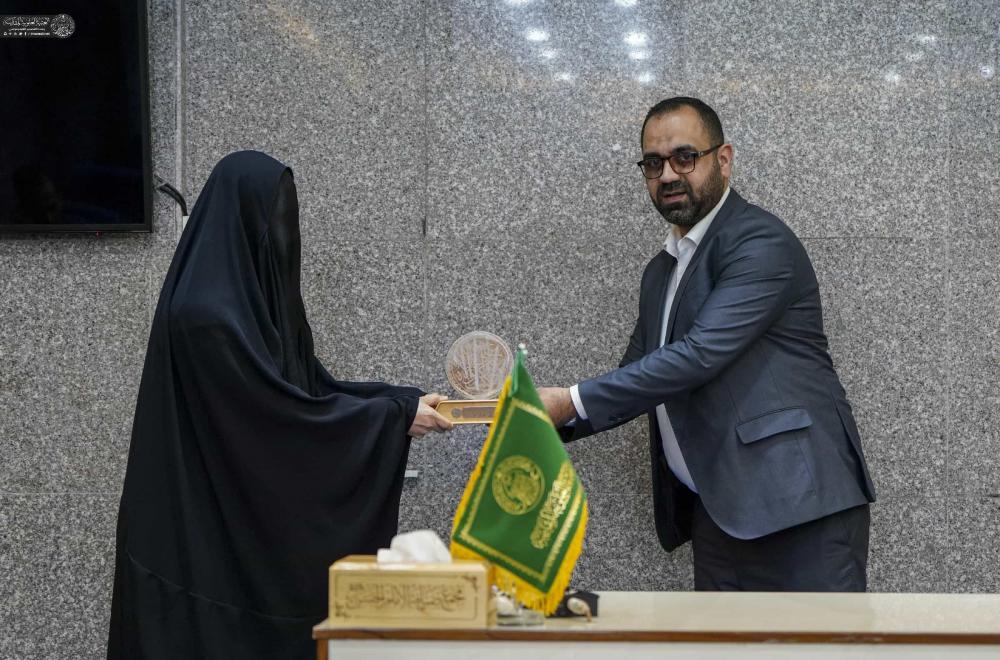 الأمين العامّ للعتبة العلويّة المقدّسة يكرّم رؤساء الأقسام و يُشيد بجهودهم خلال أسبوع الغدير الأغرّ الثالث عشر