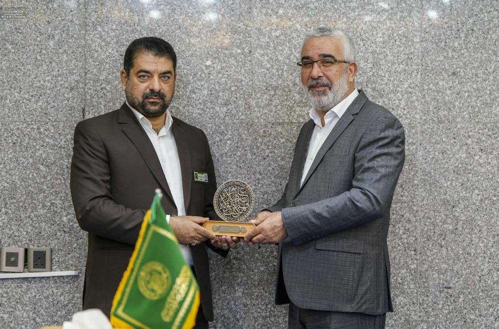 الأمين العامّ للعتبة العلويّة المقدّسة يكرّم رؤساء الأقسام و يُشيد بجهودهم خلال أسبوع الغدير الأغرّ الثالث عشر
