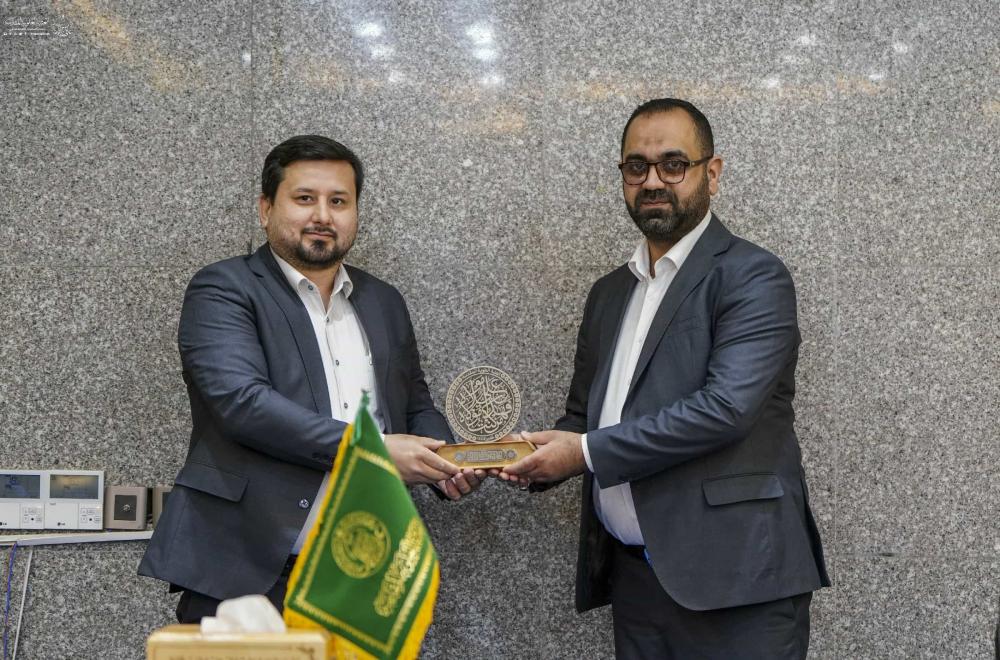 الأمين العامّ للعتبة العلويّة المقدّسة يكرّم رؤساء الأقسام و يُشيد بجهودهم خلال أسبوع الغدير الأغرّ الثالث عشر