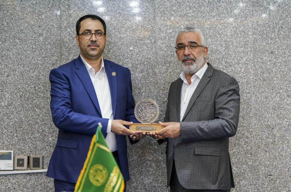 الأمين العامّ للعتبة العلويّة المقدّسة يكرّم رؤساء الأقسام و يُشيد بجهودهم خلال أسبوع الغدير الأغرّ الثالث عشر