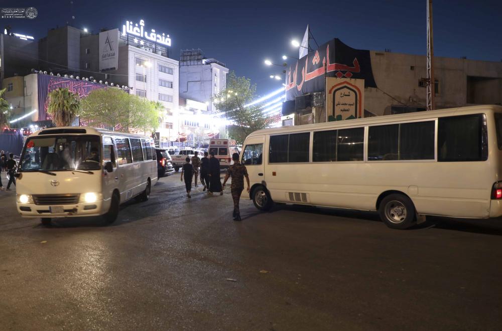 بمشاركة 85 آلية مختلفة الاختصاص .. استنفار جميع الكوادر والآليات ضمن خطة تأمين الخدمات للزائرين المعزين