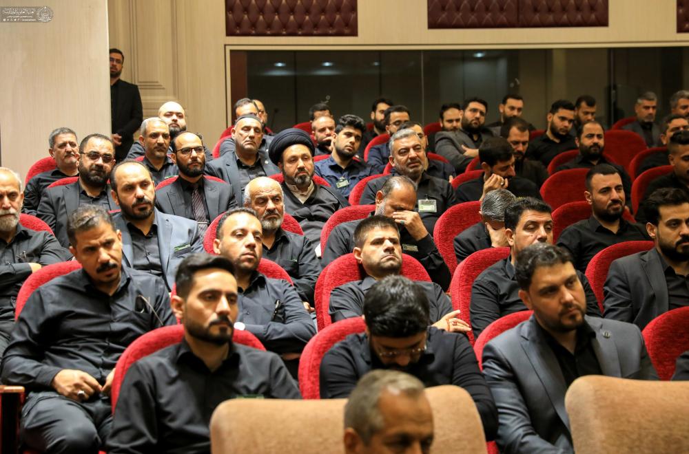 إحياءً لذكرى شهادة الإمام زين العابدين وسيد الساجدين (عليه السلام) قسم الشؤون الفكرية والثقافية يقيم مجلس عزاء 