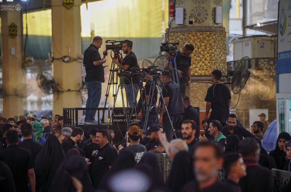 قسم الإعلام في العتبة العلوية المقدسة يشرع بتطبيق خطّته الخاصة في ذكرى رحيل النبي الأكرم (ص) 