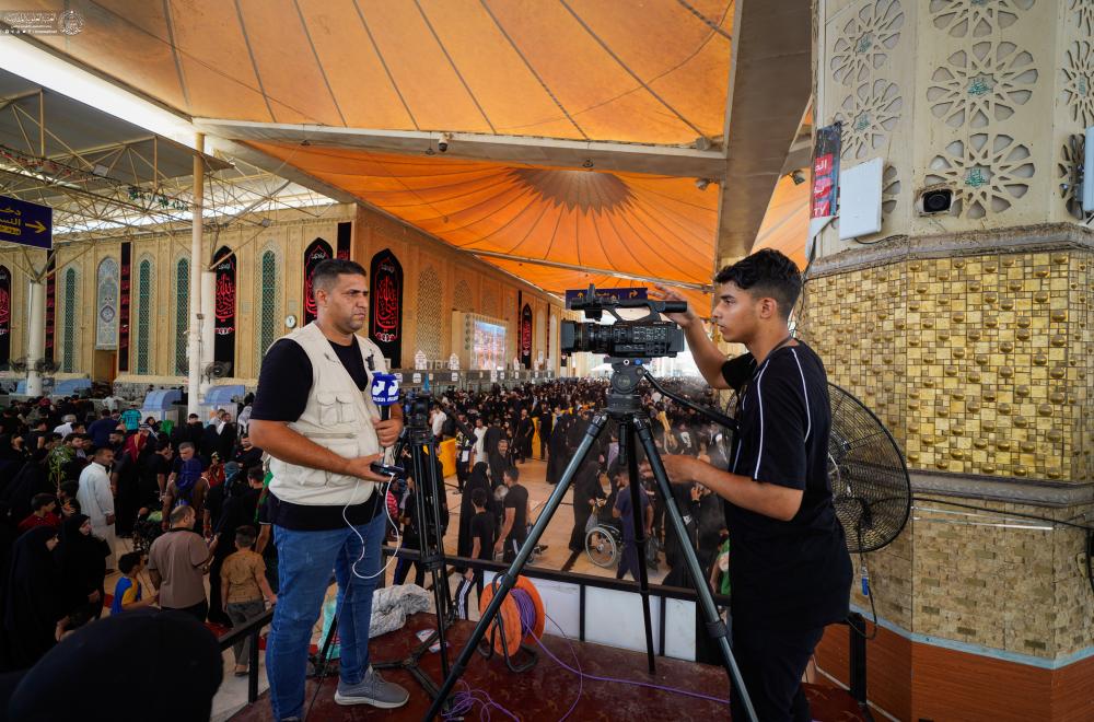 قسم الإعلام في العتبة العلوية المقدسة يشرع بتطبيق خطّته الخاصة في ذكرى رحيل النبي الأكرم (ص) 