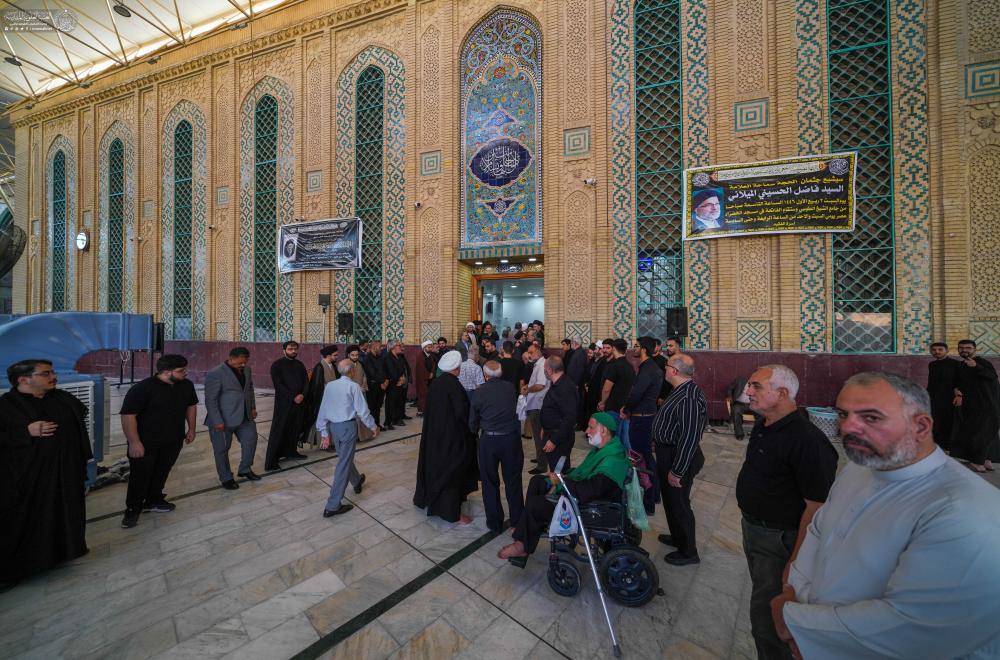 العتبة العلويّة المقدّسة ترعى مراسم تشييع العلامة الميلاني مع إقامة مجلس عزاء 