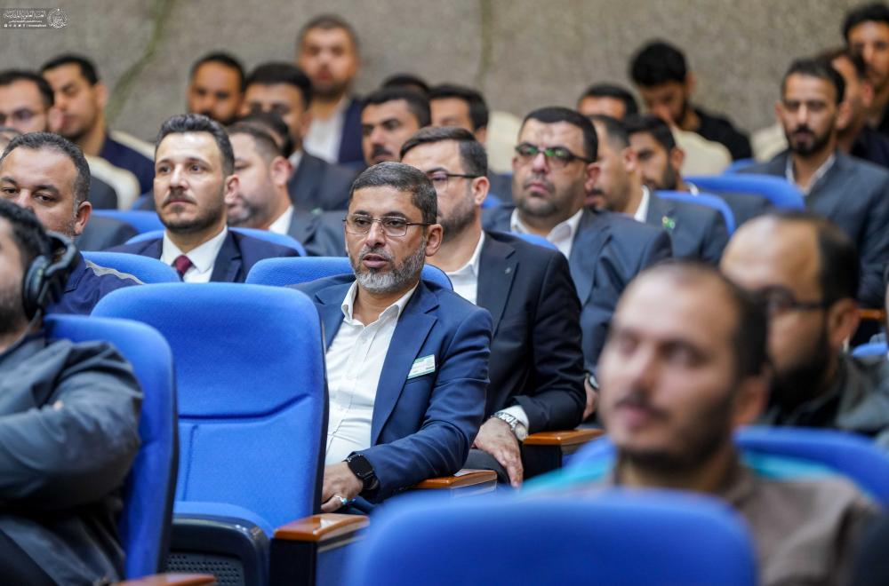 الأمين العام للعتبة العلوية المقدسة في لقاء توجيهي لتعزيز المبادئ الإنسانية والقيم الأخلاقية من أجل الارتقاء بخدمة زائري المولى أمير المؤمنين (عليه السلام)
