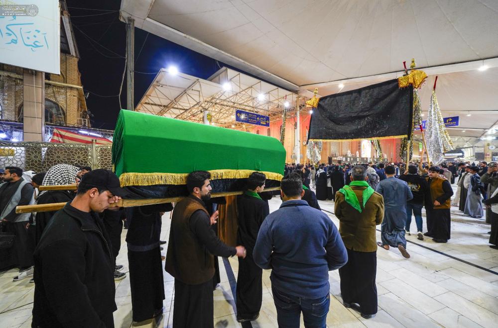 في ذكرى وفاة السيدة زينب (ع) .. العتبة العلوية المقدسة تستقبل 300 موكب للعزاء 
