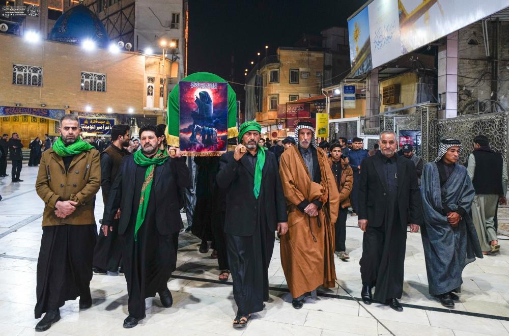 في ذكرى وفاة السيدة زينب (ع) .. العتبة العلوية المقدسة تستقبل 300 موكب للعزاء 
