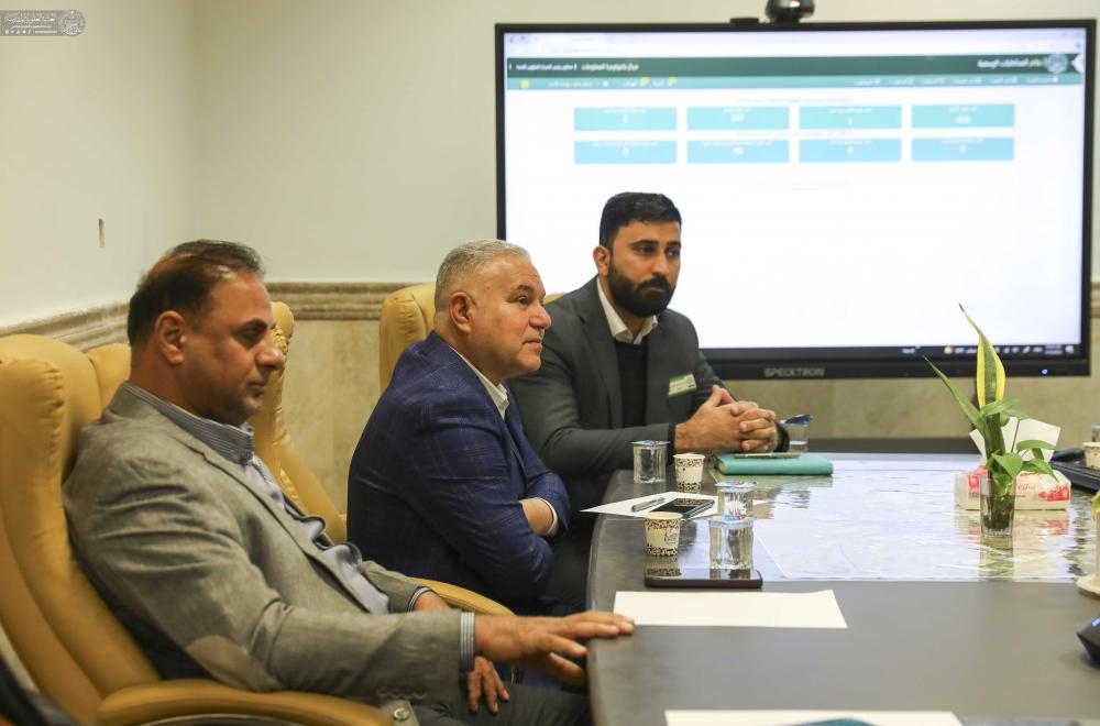 تقنيات متطوّرة لخدمة الزائرين .. العتبة العلويّة المقدّسة تبحث مع وفد وزارة الاتصالات تطوير مشاريعها الإلكترونيّة  