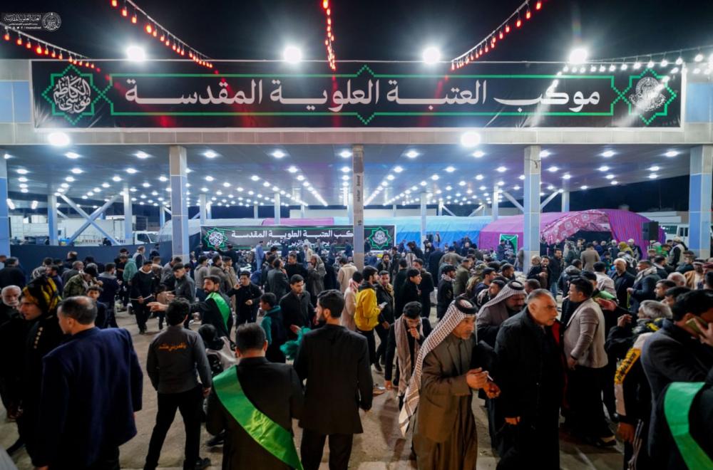 موكب العتبة العلوية المقدسة يُقدّم خدماته لآلاف الزائرين يوميّاً .. إحصائيات شاملة للخدمات المُقدّمة بذكرى شهادة الإمام الكاظم(ع) 