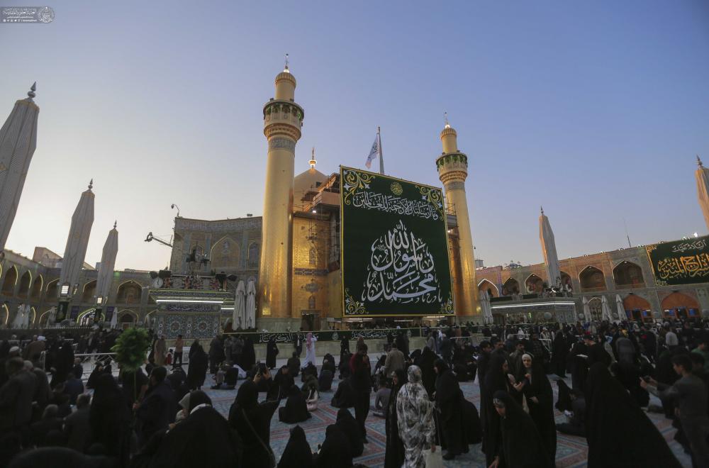العتبة العلويّة المقدّسة تباشر بتقديم الخدمات لاستقبال المهنّئين بالمبعث النبوي الشريف