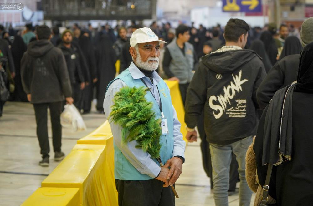 العتبة العلويّة المقدّسة تباشر بتقديم الخدمات لاستقبال المهنّئين بالمبعث النبوي الشريف