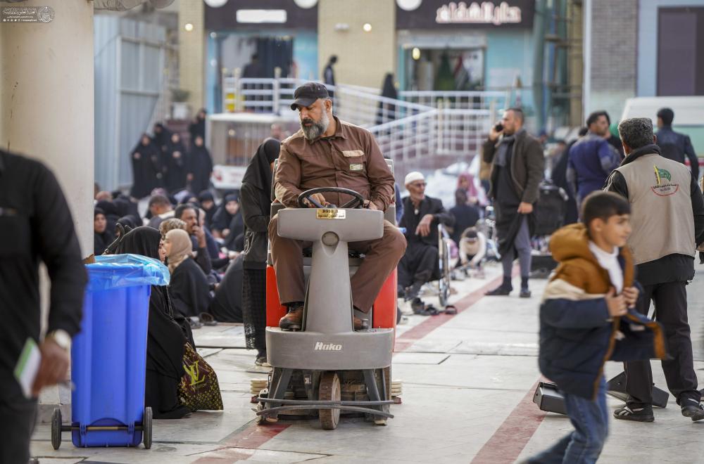 العتبة العلويّة المقدّسة تباشر بتقديم الخدمات لاستقبال المهنّئين بالمبعث النبوي الشريف