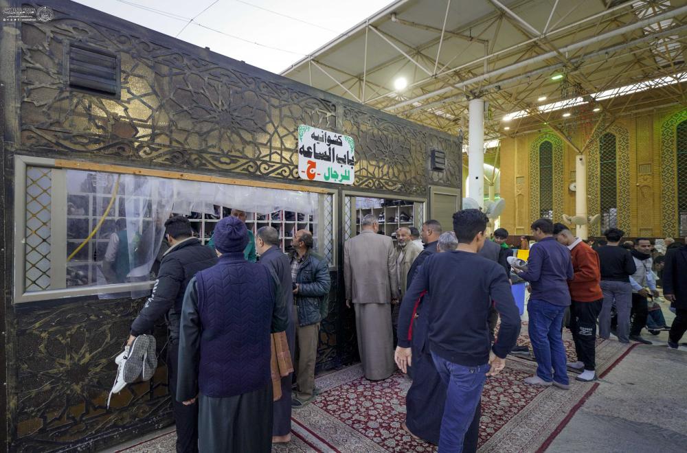 العتبة العلويّة المقدّسة تباشر بتقديم الخدمات لاستقبال المهنّئين بالمبعث النبوي الشريف