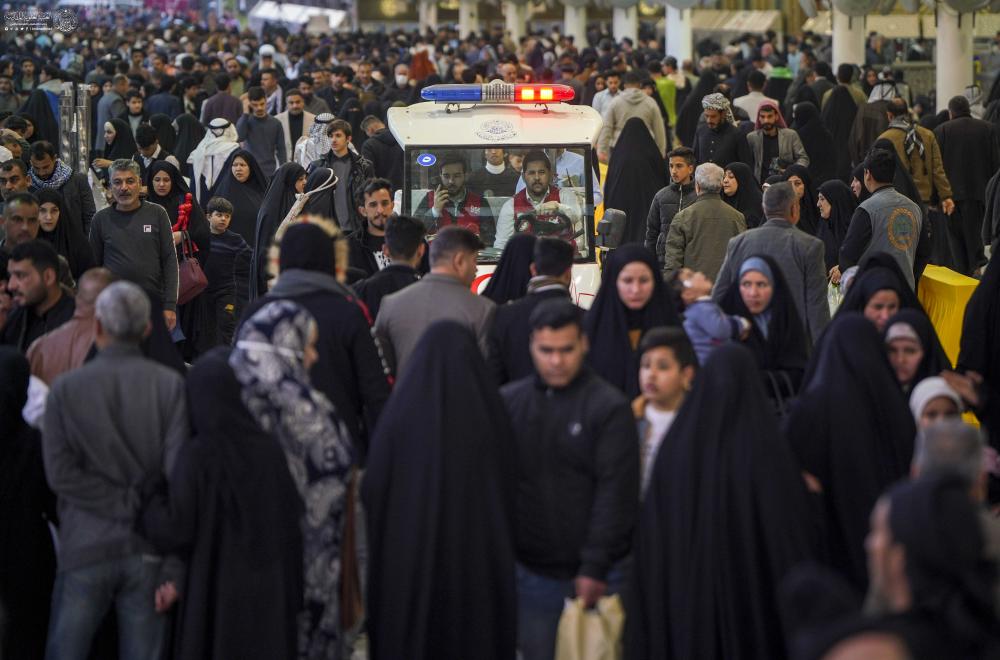 العتبة العلويّة المقدّسة تباشر بتقديم الخدمات لاستقبال المهنّئين بالمبعث النبوي الشريف