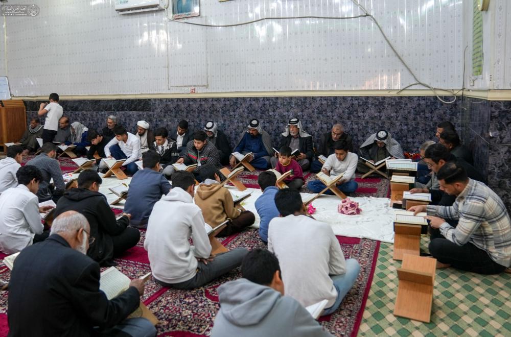 العتبة العلوية المقدسة تُقيم 63 ختمة قرآنية في 15 محافظة عراقية طيلة شهر رمضان المبارك