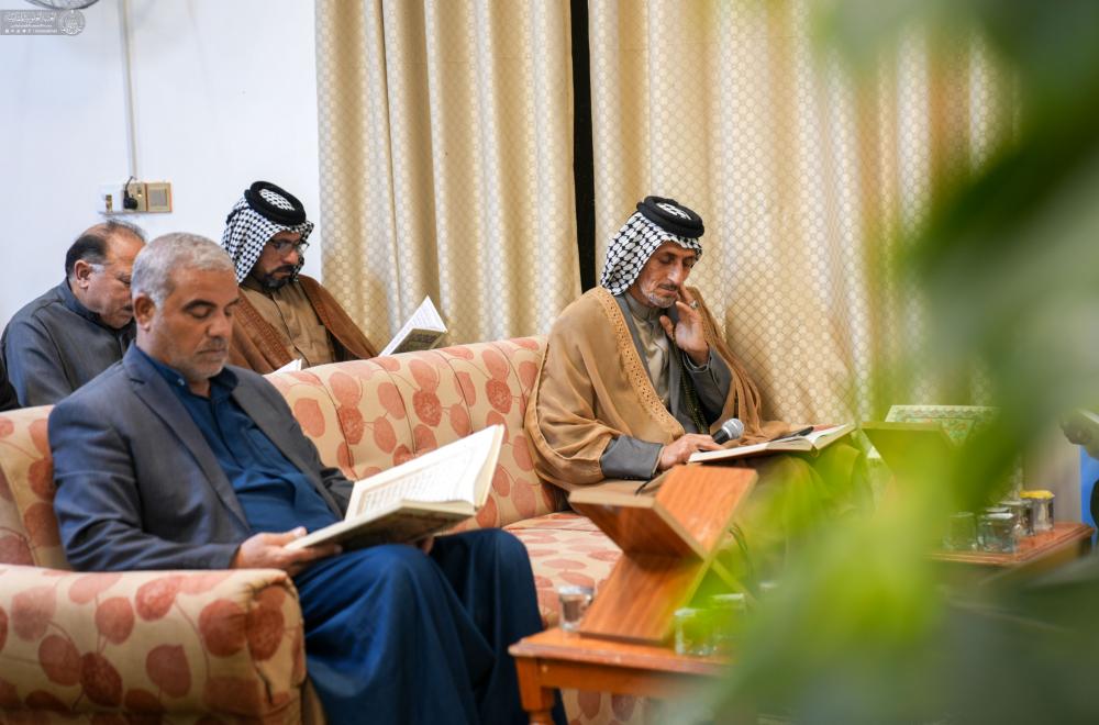 العتبة العلوية المقدسة تُقيم 63 ختمة قرآنية في 15 محافظة عراقية طيلة شهر رمضان المبارك