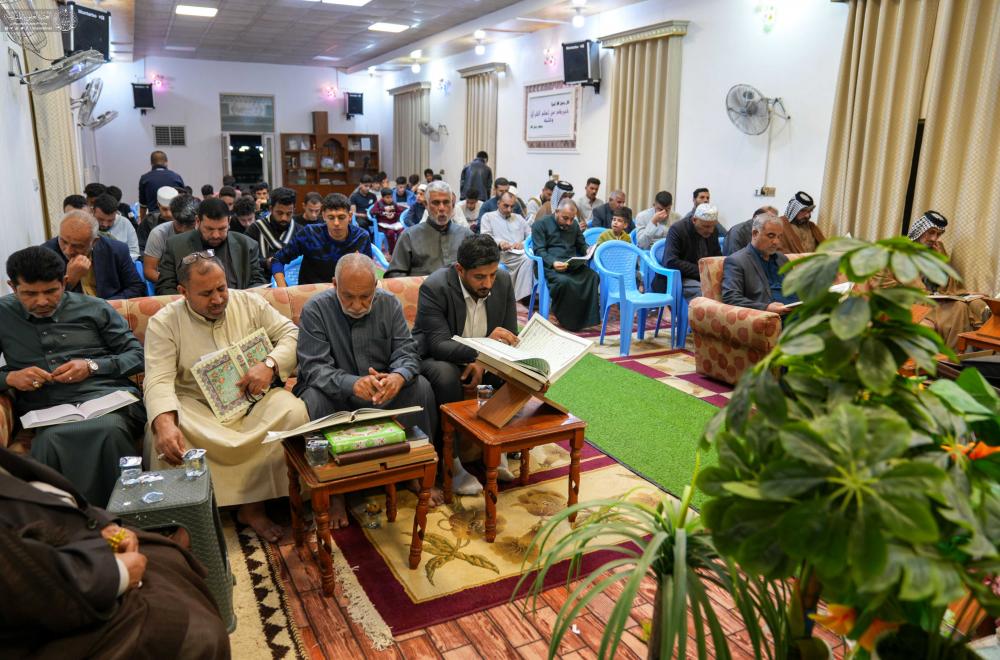 العتبة العلوية المقدسة تُقيم 63 ختمة قرآنية في 15 محافظة عراقية طيلة شهر رمضان المبارك
