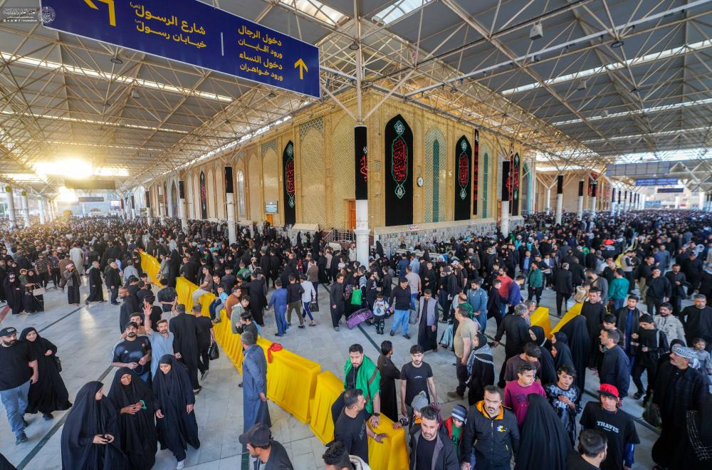 خلال ليالي القدر وذكرى استشهاد الإمام علي (ع) .. 1400 متشرّف يشاركون في خدمة زوّار العتبة العلوية المقدسة 